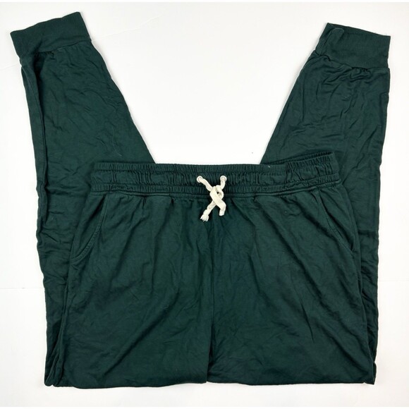 Magnolia Women's Homebody Loungewear Large Green Sweatshirt Sweatpants - Picture 5 of 8